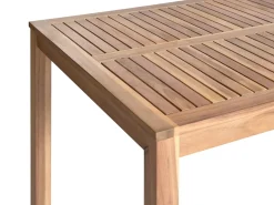 Set da pranzo da giardino 8 posti OMBRIANO Legno di acacia certificato Marrone chiaro