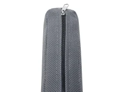 Set da pranzo da giardino 6 posti BACOLI con cuscini Metallo Grigio