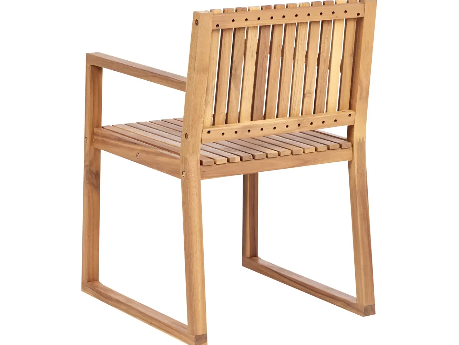 Set da pranzo da giardino 8 posti SASSARI II con cuscini Legno di acacia certificato Blu marino