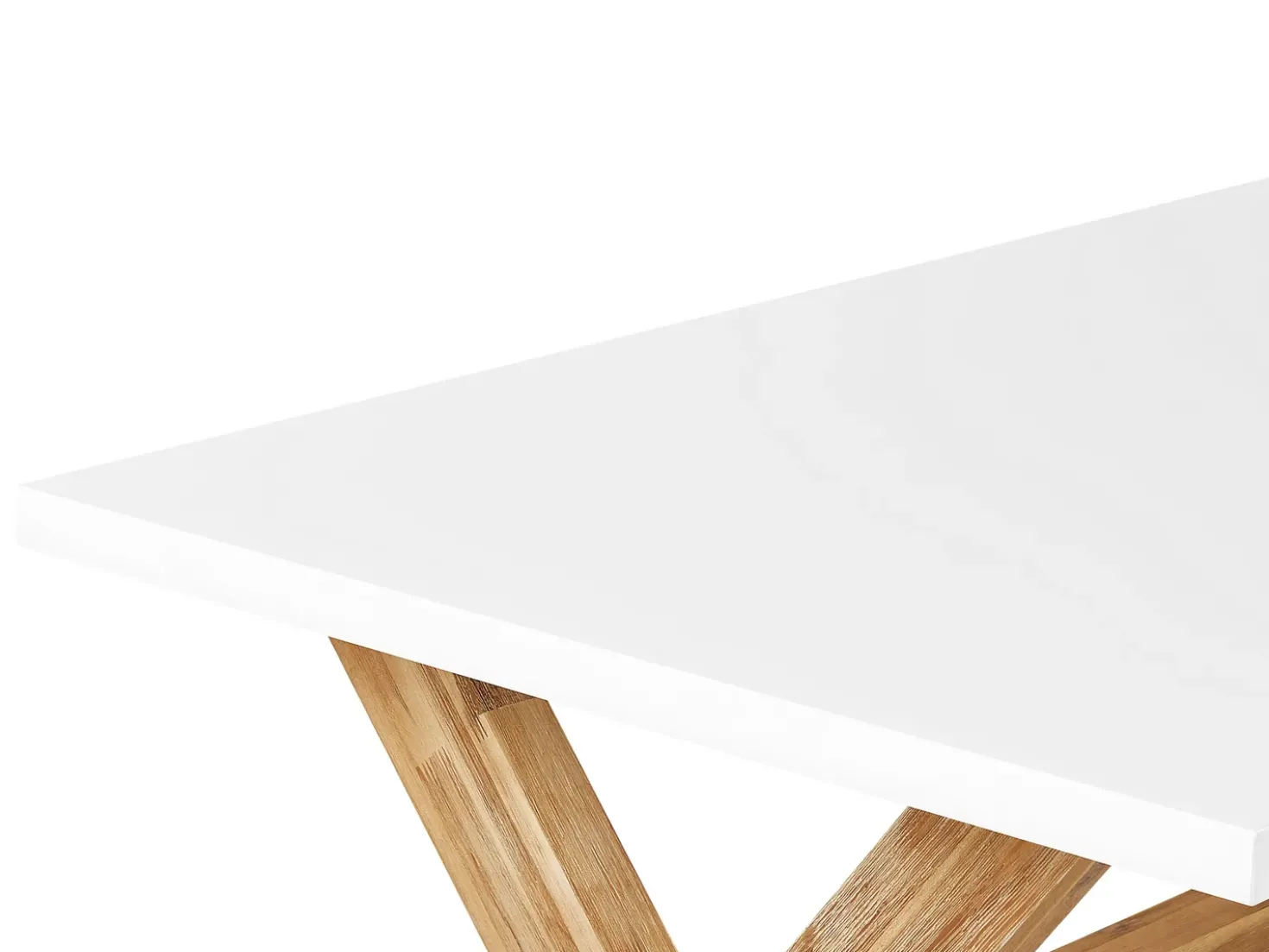 Set da pranzo da giardino con sgabelli 8 posti OLBIA Cemento Bianco