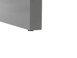 Set da pranzo da giardino con panche 4 posti TARANTO Cemento Grigio
