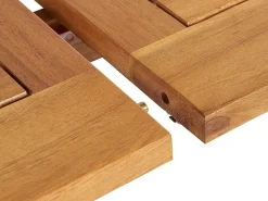 Set da pranzo da giardino 8 posti MAUI II Legno d'acacia Marrone chiaro