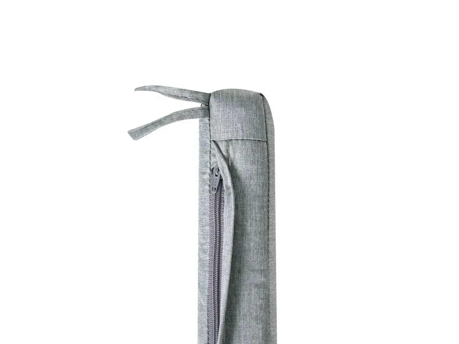 Set da pranzo da giardino 8 posti SASSARI PREMIUM con cuscini Legno di acacia certificato Grigio melange