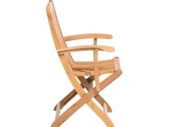 Set da pranzo da giardino 6 posti MAUI con Ombrellone (12 opzioni) Legno d'acacia Marrone chiaro