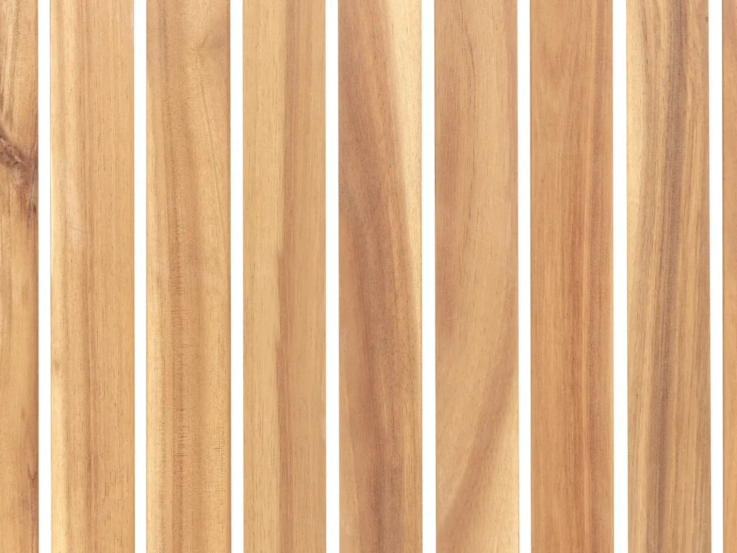 Set da pranzo da giardino 8 posti SASSARI PREMIUM con cuscini Legno di acacia certificato Grigio chiaro