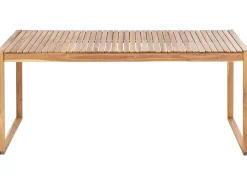 Set da pranzo da giardino 8 posti SASSARI PREMIUM con cuscini Legno di acacia certificato Grigio chiaro