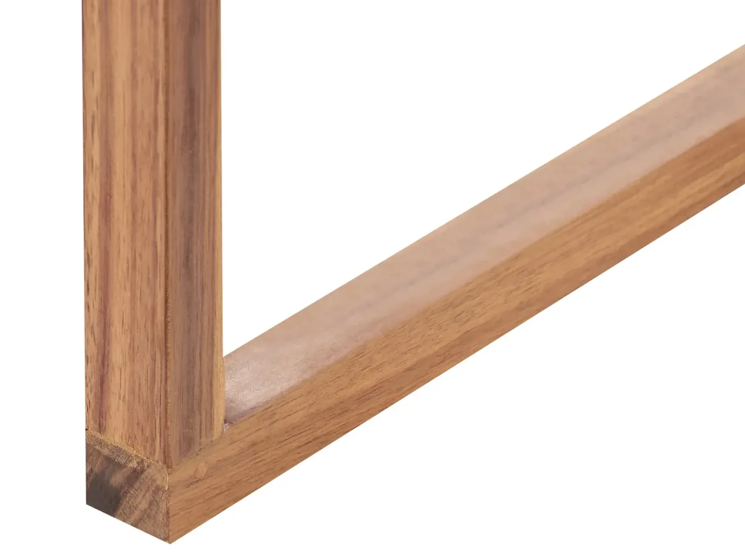 Set da pranzo da giardino 8 posti SASSARI PREMIUM con cuscini Legno di acacia certificato Grigio chiaro