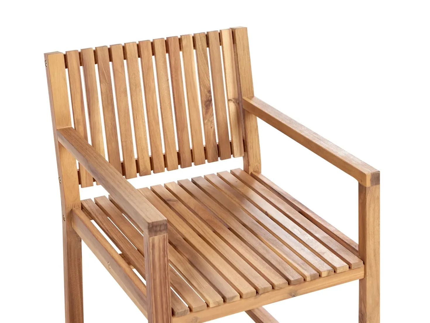 Set da pranzo da giardino 8 posti SASSARI PREMIUM con cuscini Legno di acacia certificato Grigio chiaro
