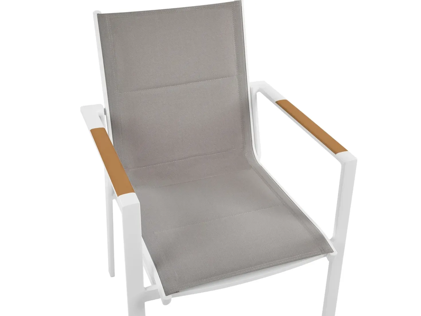 Set da pranzo da giardino 8 posti VALCANETTO/BUSSETO Metallo Grigio