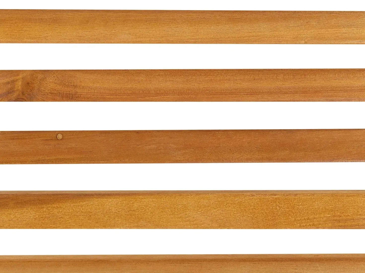 Set da pranzo da giardino con panche 6 posti SULZANO Legno d'acacia Marrone