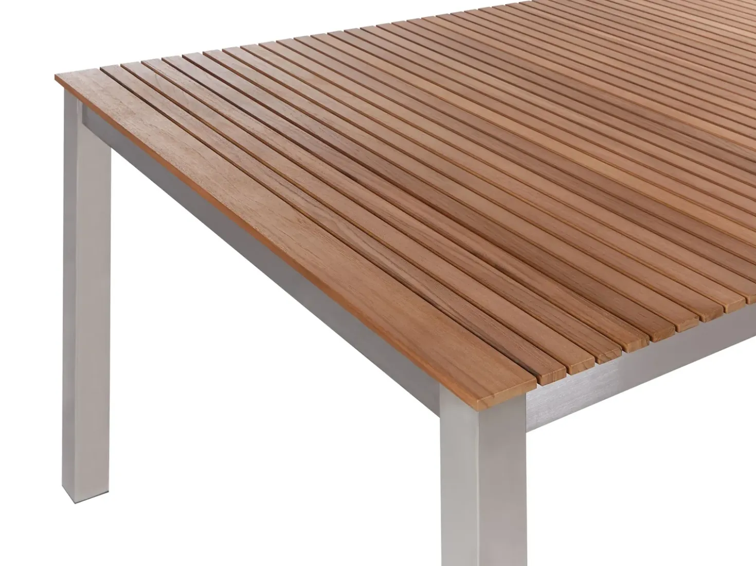 Set da pranzo da giardino 6 posti VIAREGGIO Legno di teak certificato Marrone