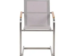Set da pranzo da giardino 8 posti VALCANETTO/COSOLETO Metallo Beige