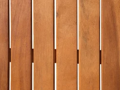 Set da pranzo da giardino 6 posti CENTO con cuscini Legno d'acacia Marrone