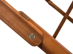 Set da pranzo da giardino 6 posti CENTO con cuscini Legno d'acacia Marrone