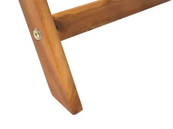 Set da pranzo da giardino 6 posti CENTO con cuscini Legno d'acacia Marrone