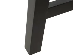 Set da pranzo da giardino 6 posti SCANIA Legno d'acacia Nero