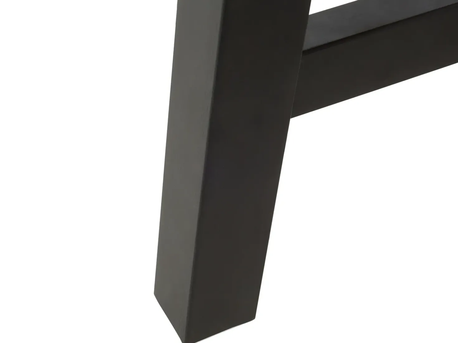 Set da pranzo da giardino 6 posti SCANIA Legno d'acacia Nero