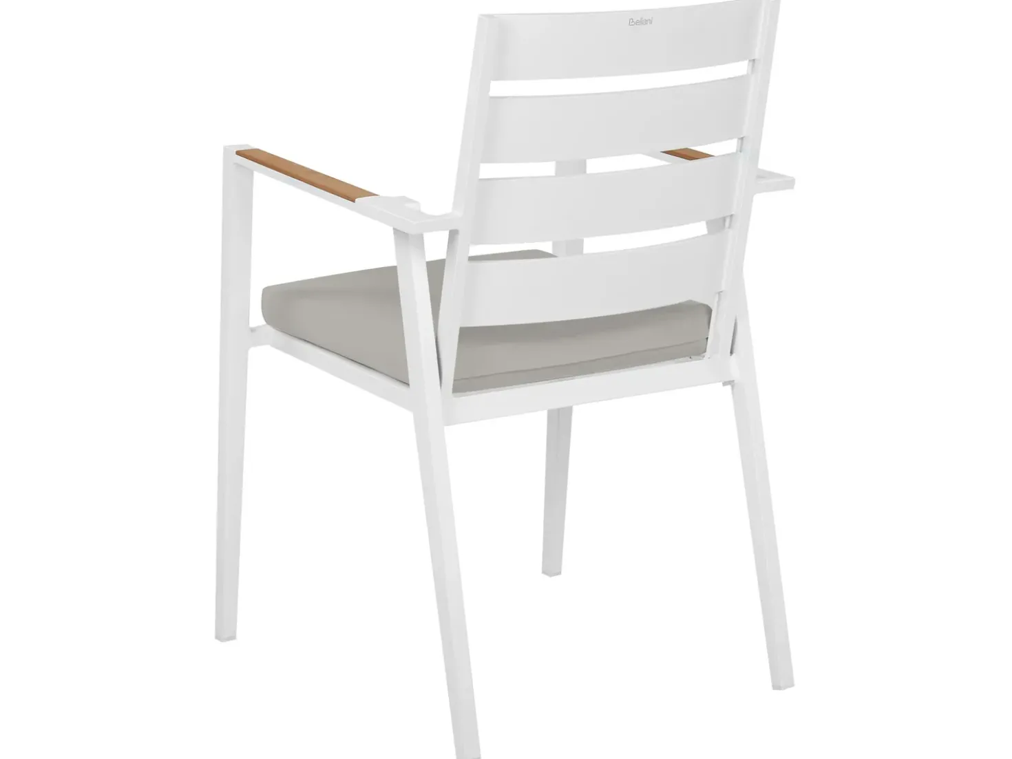 Set da pranzo da giardino 8 posti VALCANETTO/TAVIANO con cuscini Metallo Grigio