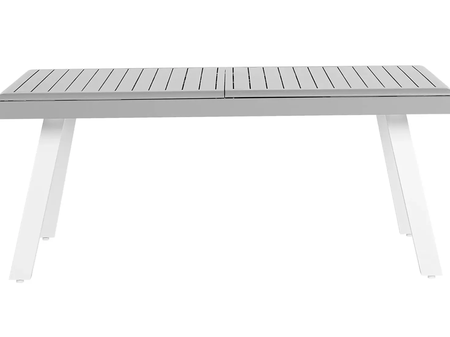 Set da pranzo da giardino 6 posti PERETA Metallo Grigio