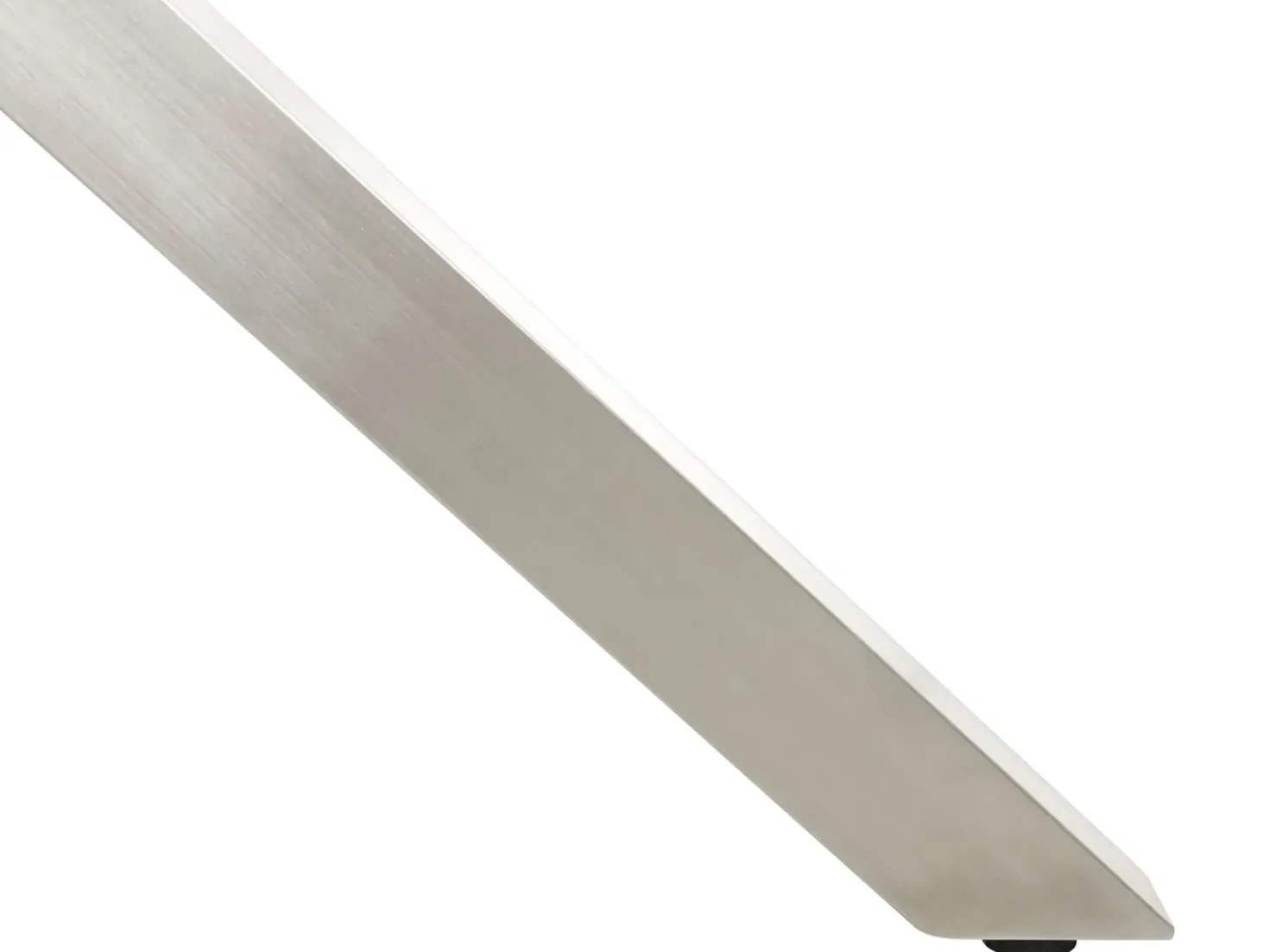 Set da pranzo da giardino 4 posti MALETTO/GROSSETO Acciaio inox Argento