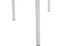 Set da pranzo da giardino 4 posti MALETTO/GROSSETO Acciaio inox Argento