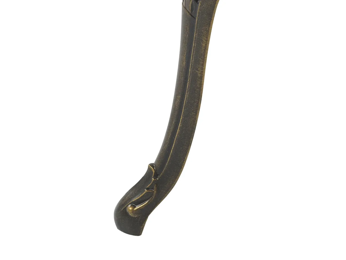 Set da pranzo da giardino 4 posti SAPRI con cuscini Metallo Marrone scuro