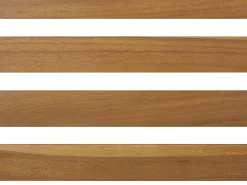 Set da pranzo da giardino 6 posti TOLVE Legno d'acacia Marrone