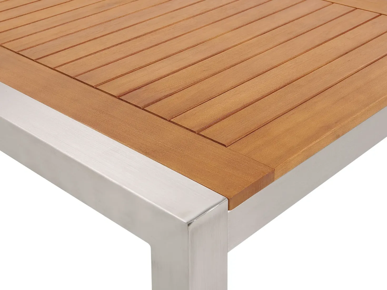 Set da pranzo da giardino 8 posti GROSSETO Legno d'eucalipto Marrone/Beige