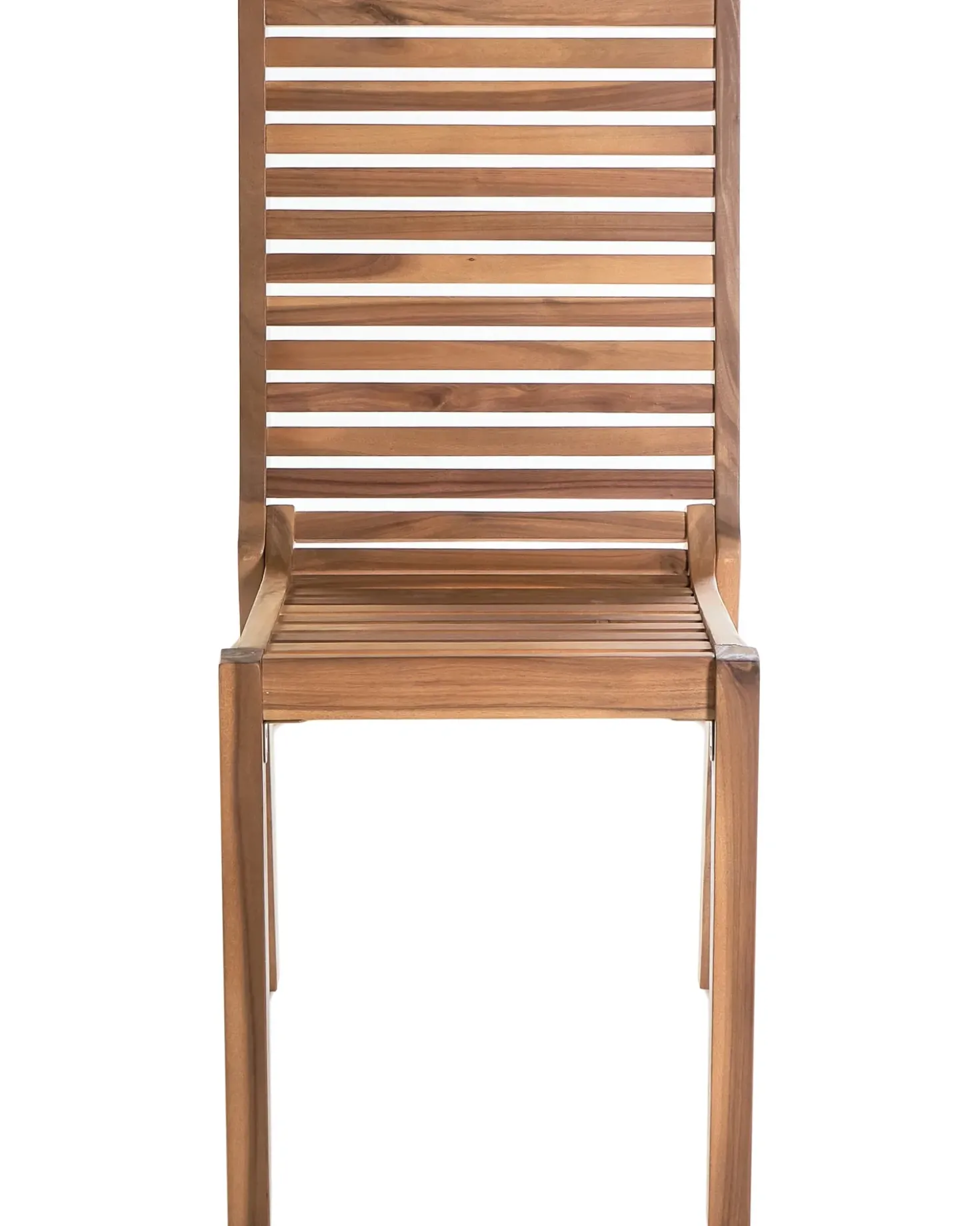Set da pranzo da giardino 4 posti OMBRIANO Legno di acacia certificato Marrone chiaro