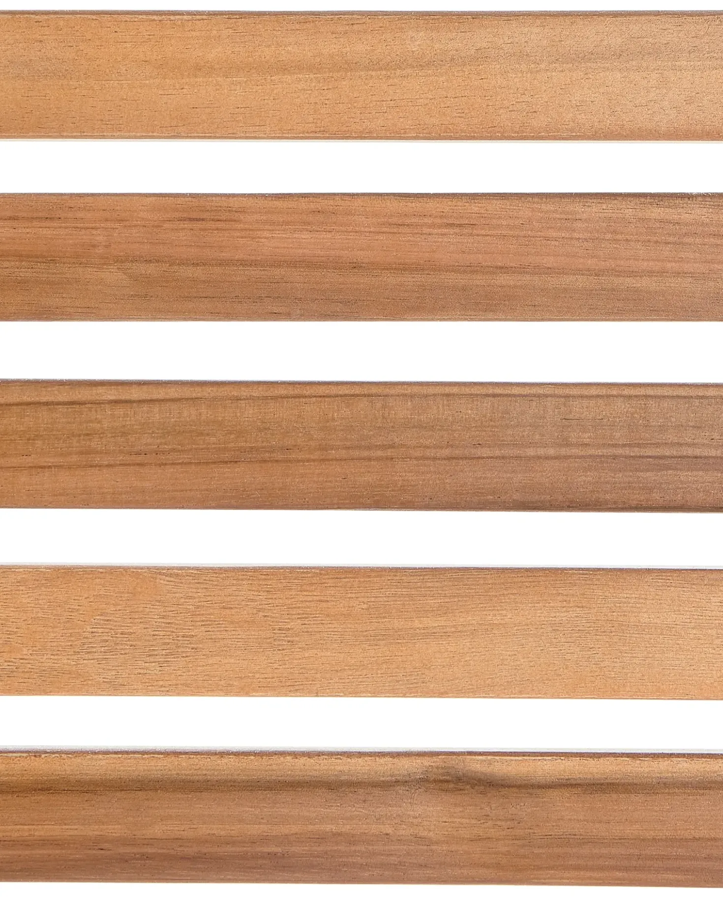 Set da pranzo da giardino 4 posti OMBRIANO Legno di acacia certificato Marrone chiaro