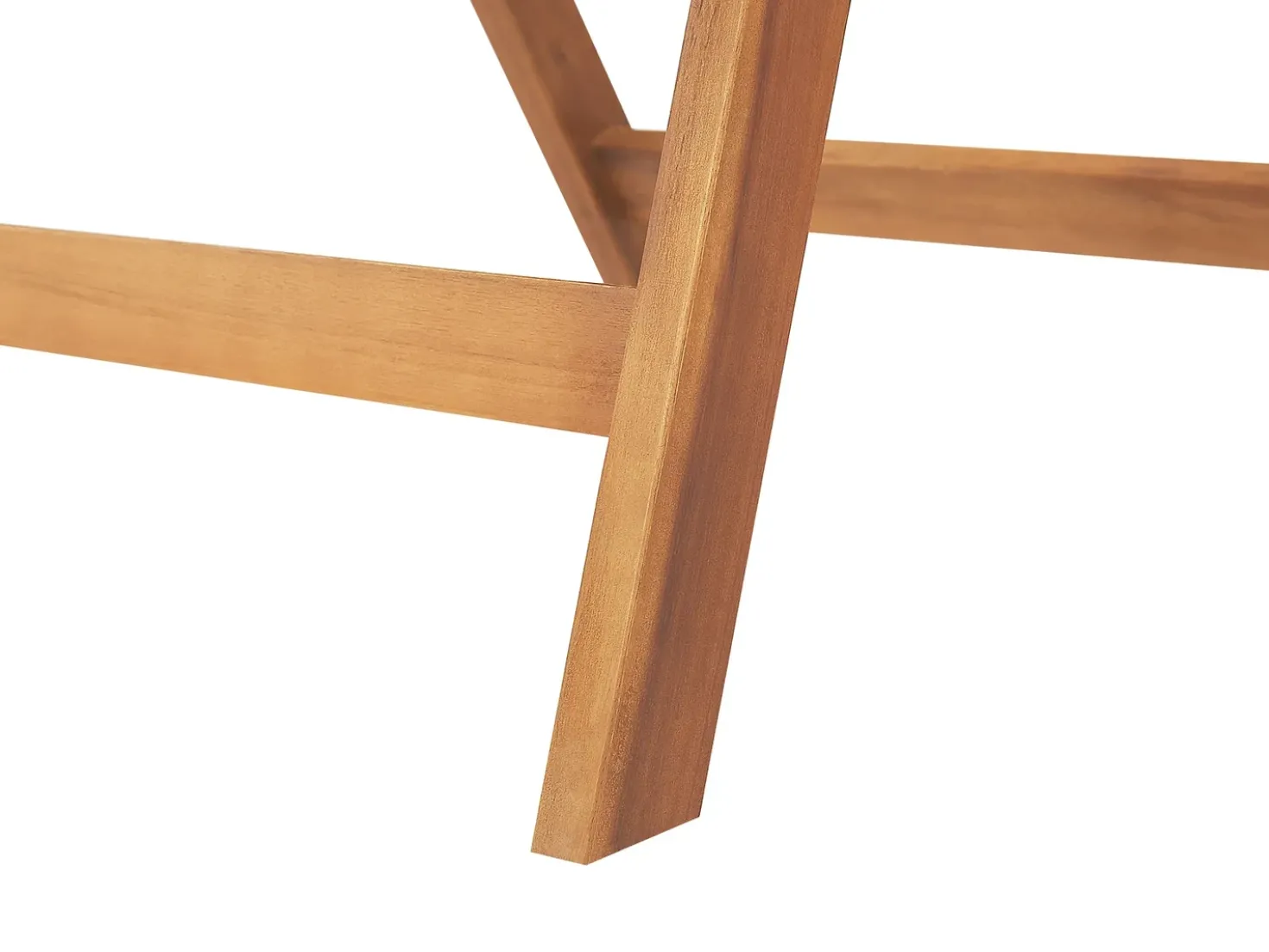Set da pranzo da giardino 6 posti JAVA con cuscini Legno d'acacia Grigio grafite