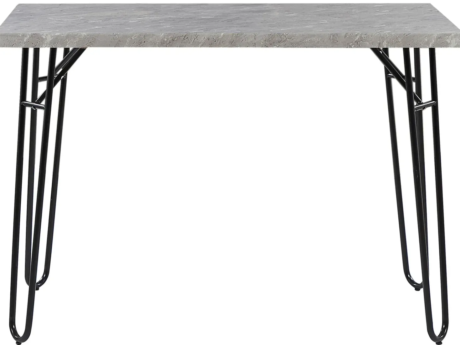 Set da pranzo KEMPTON Grigio chiaro 4 posti