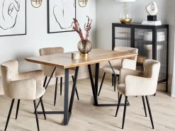 Set da pranzo UPTON Marrone chiaro 2 posti