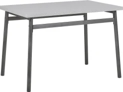 Set da pranzo VELDEN Grigio chiaro 4 posti