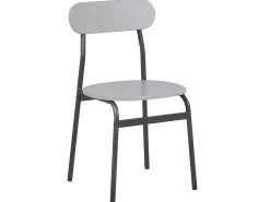 Set da pranzo VELDEN Grigio chiaro 4 posti