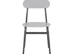 Set da pranzo VELDEN Grigio chiaro 4 posti