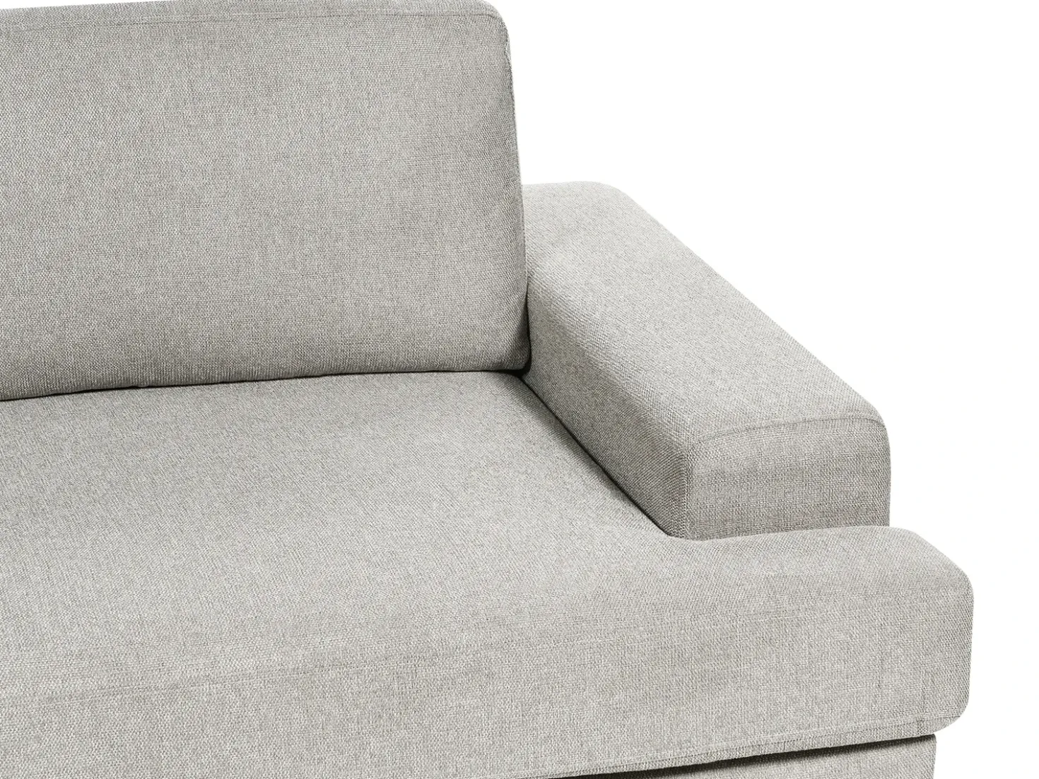 Set da salotto 5 posti ALLA Tessuto Grigio chiaro