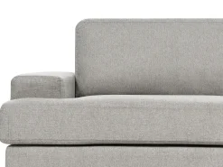 Set da salotto 5 posti ALLA Tessuto Grigio chiaro