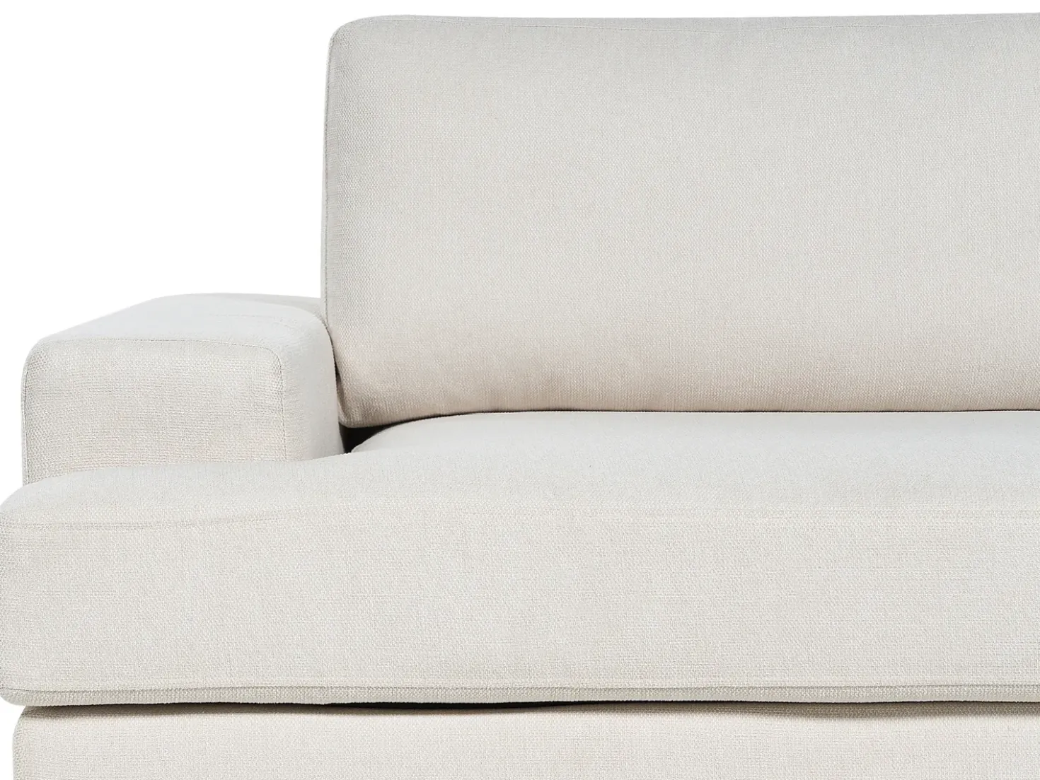 Set da salotto 5 posti ALLA Tessuto Beige chiaro
