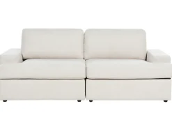 Set da salotto 5 posti ALLA Tessuto Beige chiaro