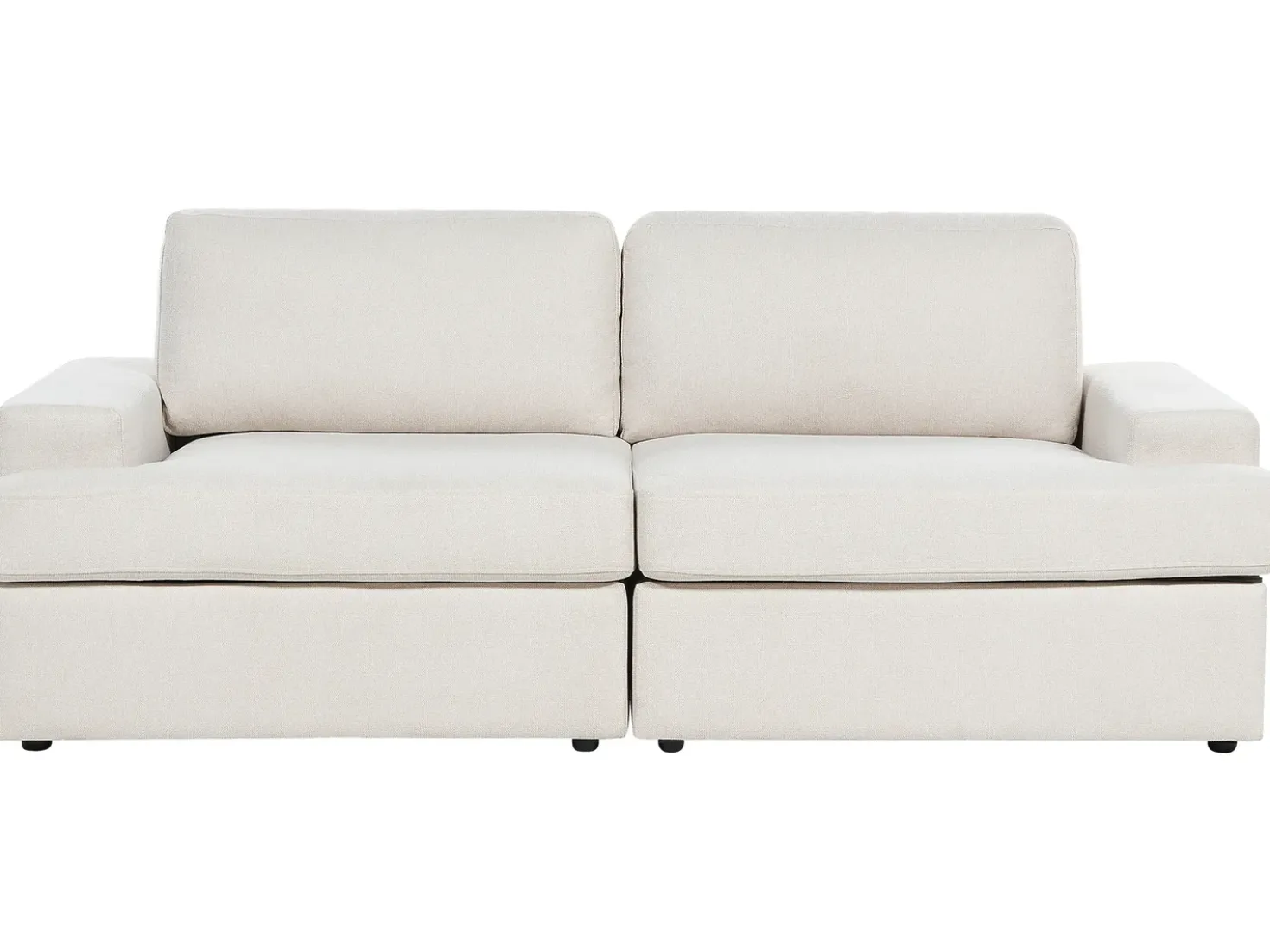 Set da salotto 5 posti ALLA Tessuto Beige chiaro