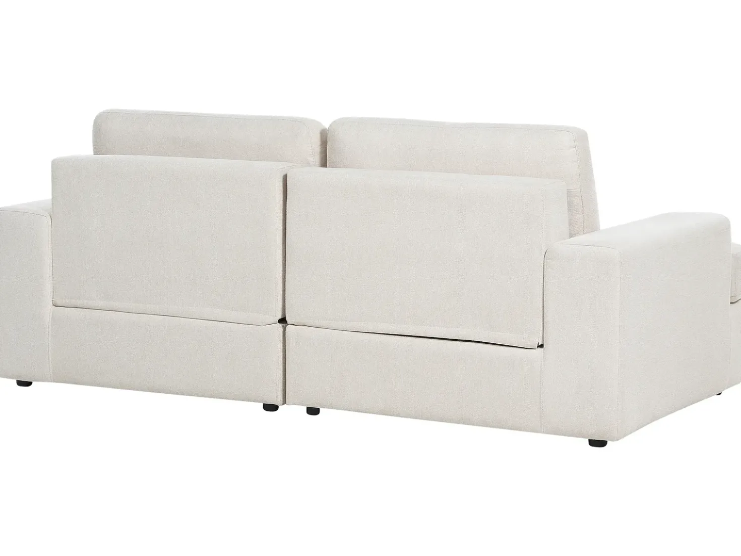 Set da salotto 5 posti ALLA Tessuto Beige chiaro