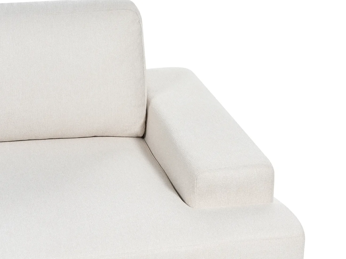 Set da salotto 5 posti ALLA Tessuto Beige chiaro