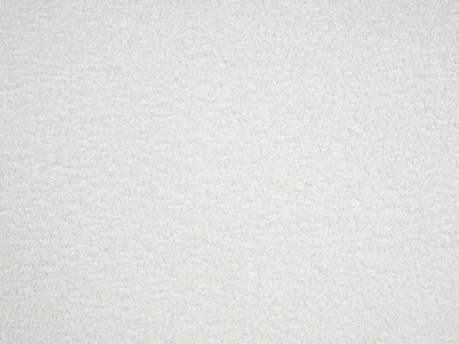 Set da salotto 4 posti ASKIM Bouclé Bianco