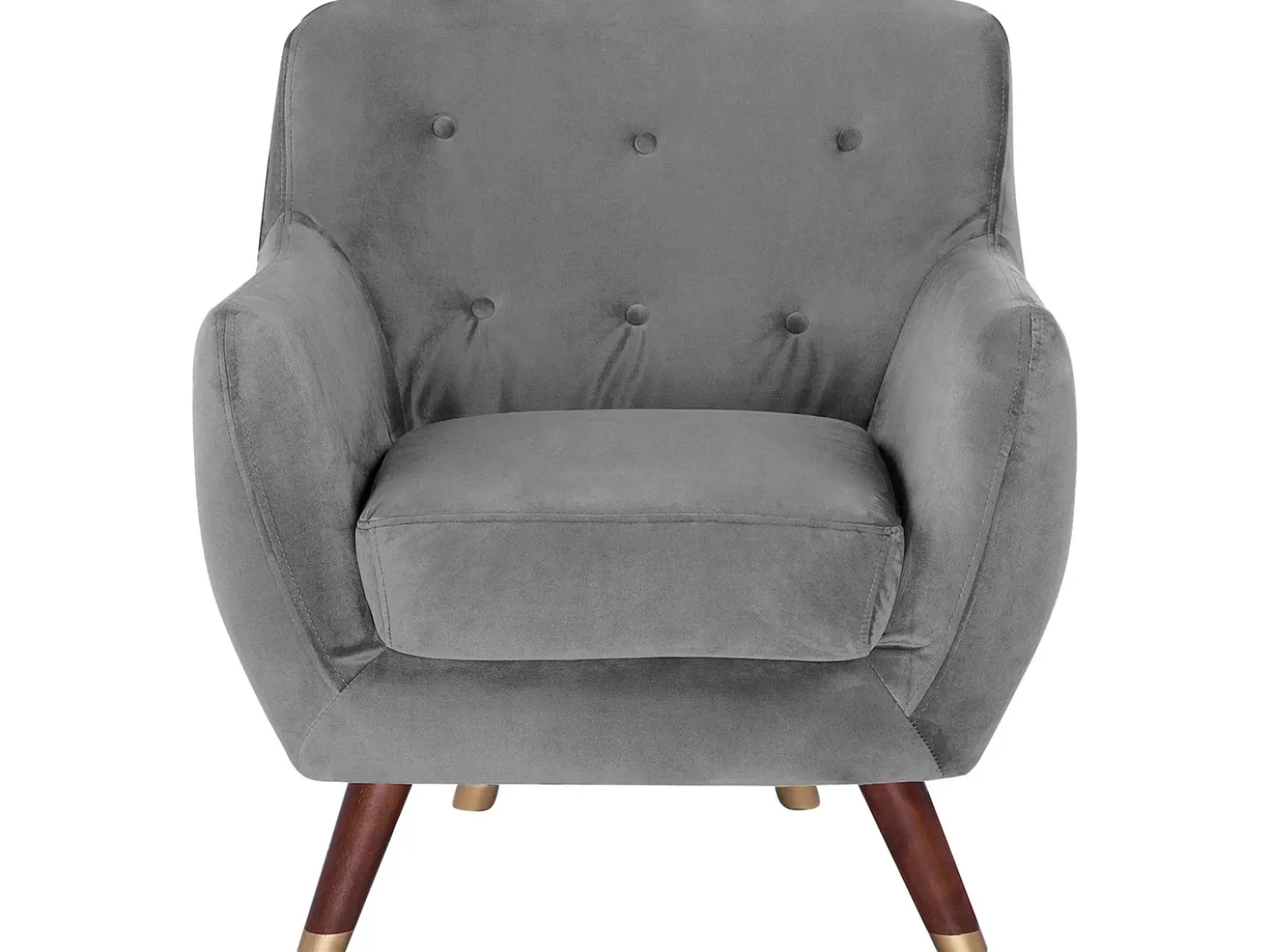 Set da salotto 6 posti BODO Velluto Grigio