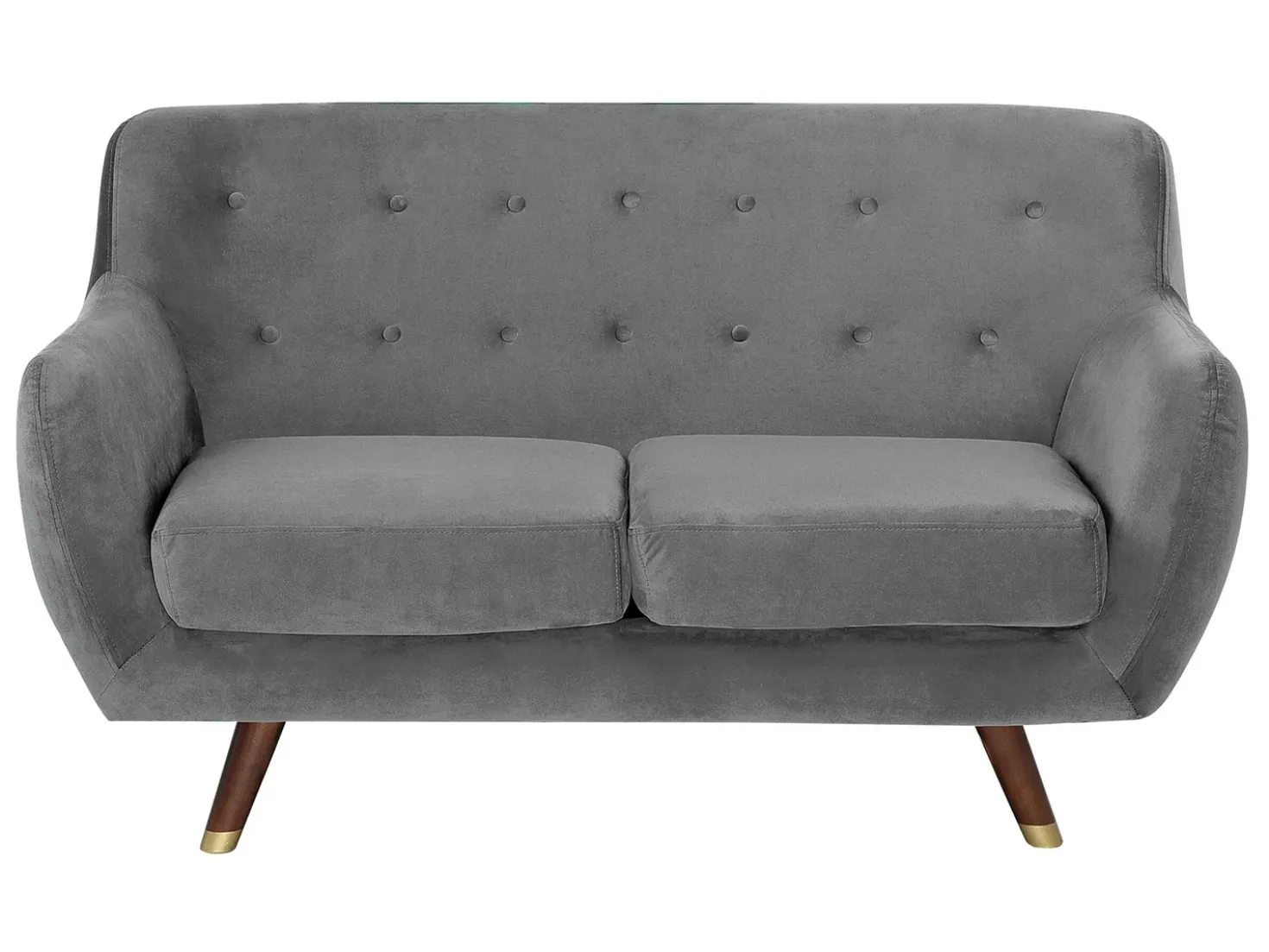 Set da salotto 6 posti BODO Velluto Grigio