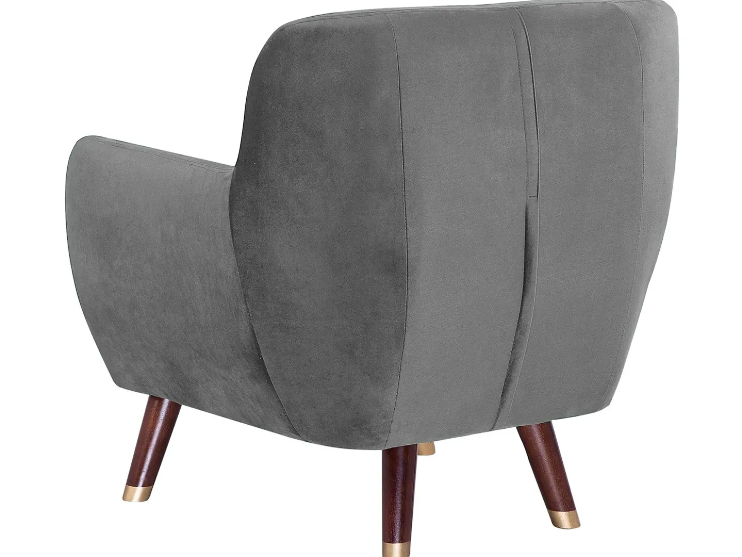 Set da salotto 6 posti BODO Velluto Grigio