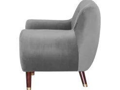 Set da salotto 6 posti BODO Velluto Grigio
