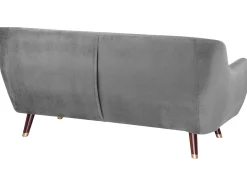 Set da salotto 6 posti BODO Velluto Grigio