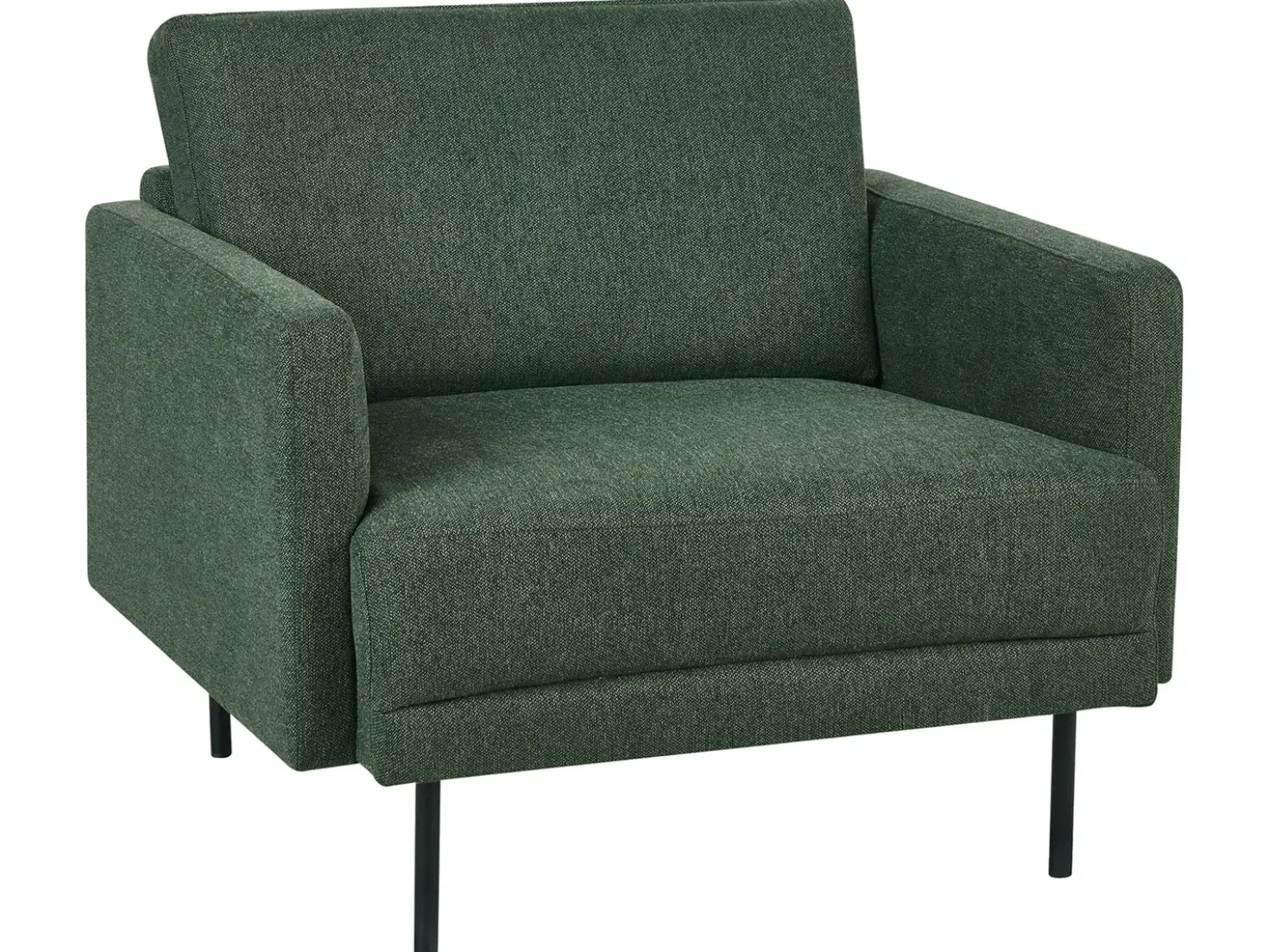 Set da salotto 2 posti BREDA Tessuto Verde scuro